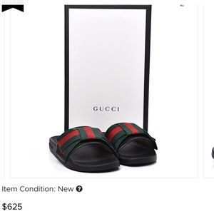 Women Gucci**Authentic** flip flops size 40